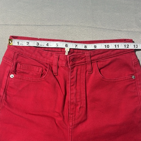 Maje red jeans wide leg - Picture 4 of 10